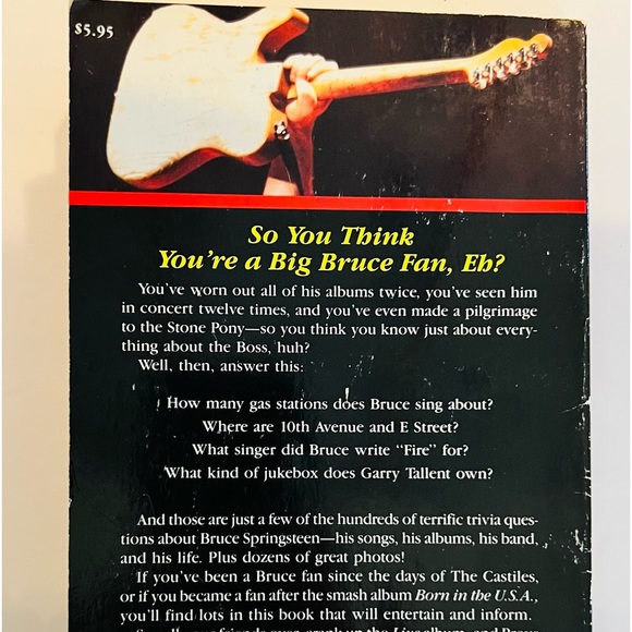 Prove It All Night Bruce Springsteen Trivia Book - Picture 6 of 13